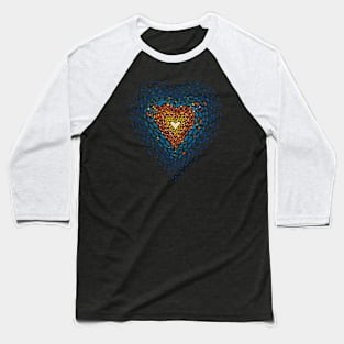 Starry Heart - Vang Gogh Baseball T-Shirt